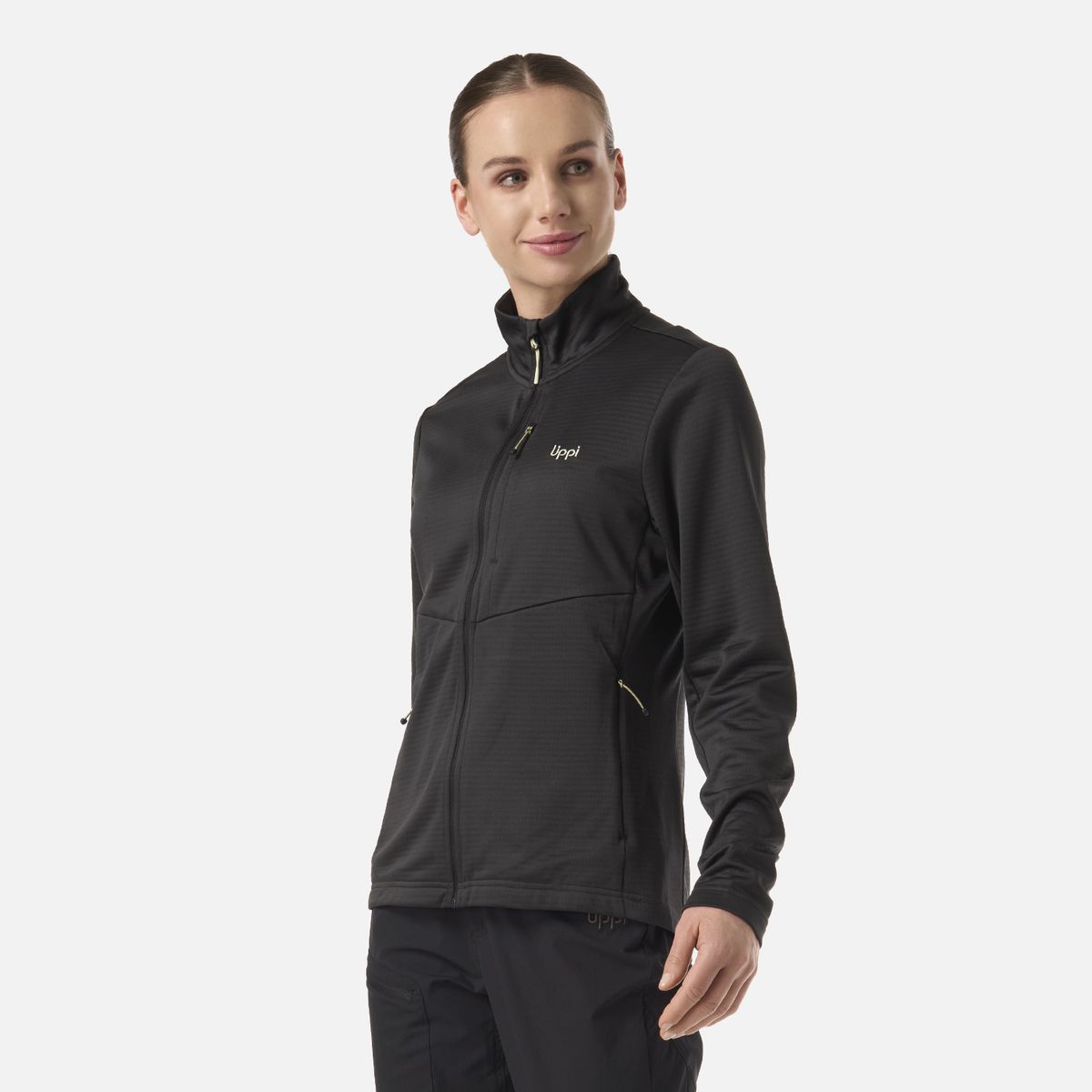 LIPPI - Polerón Mujer Numan Nano-F Jacket Negro Lippi
