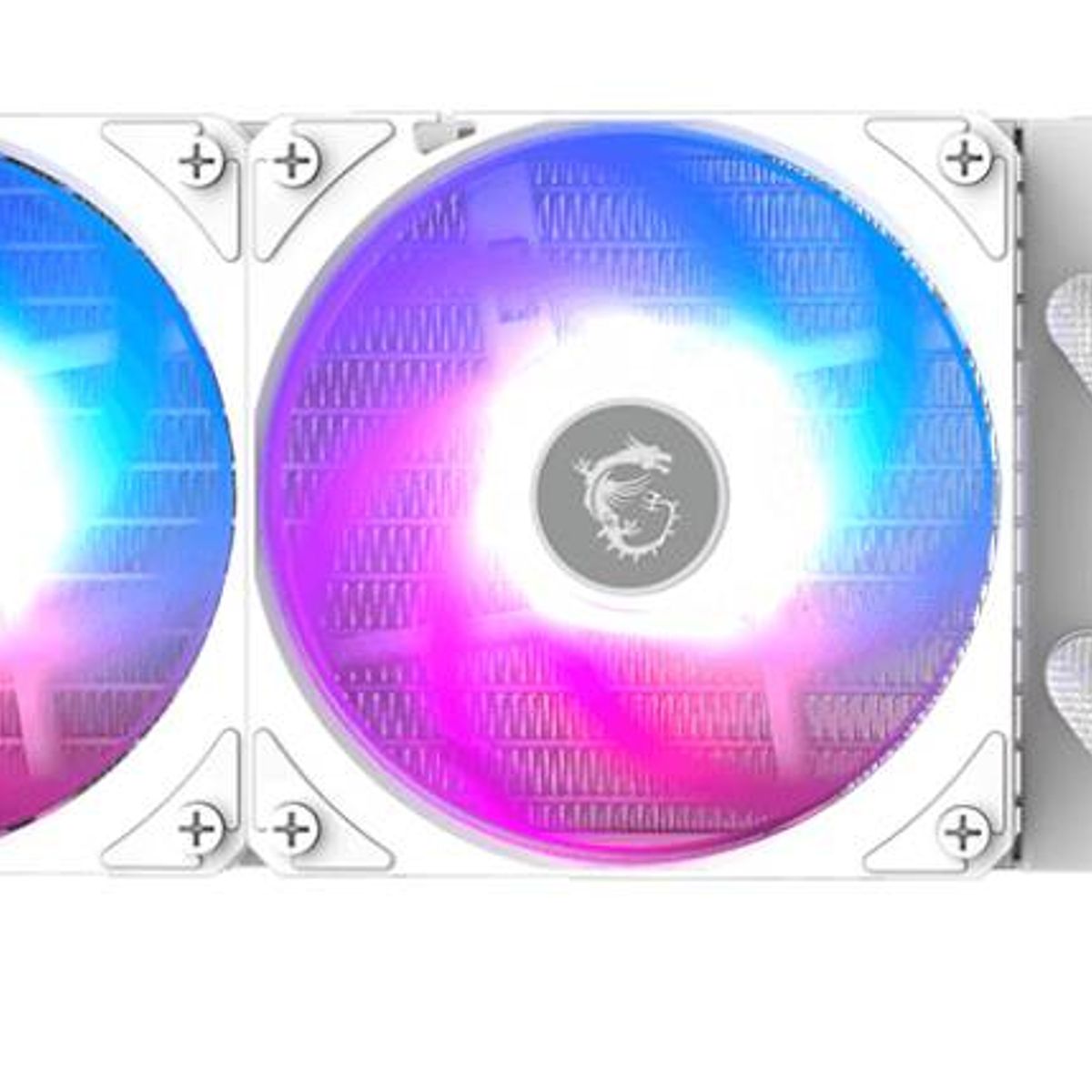 MSI - Refrigeración Líquida MSI MAG CORELIQUID A13 240 WHITE - 240mm, ARGB, Compatible con Intel y AMD