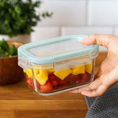 Imagen 2 del producto Set 10 Contenedores Hermeticos Recipiente De Vidrio