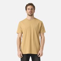 Polera Hombre Logo Back Print T-Shirt Camel