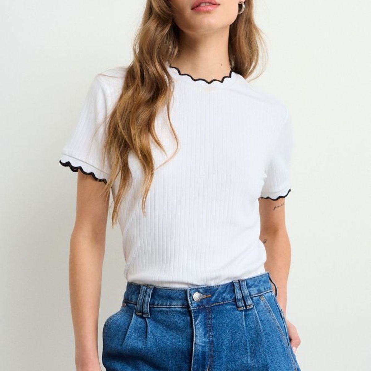 IO - Polera Mujer Crudo Io