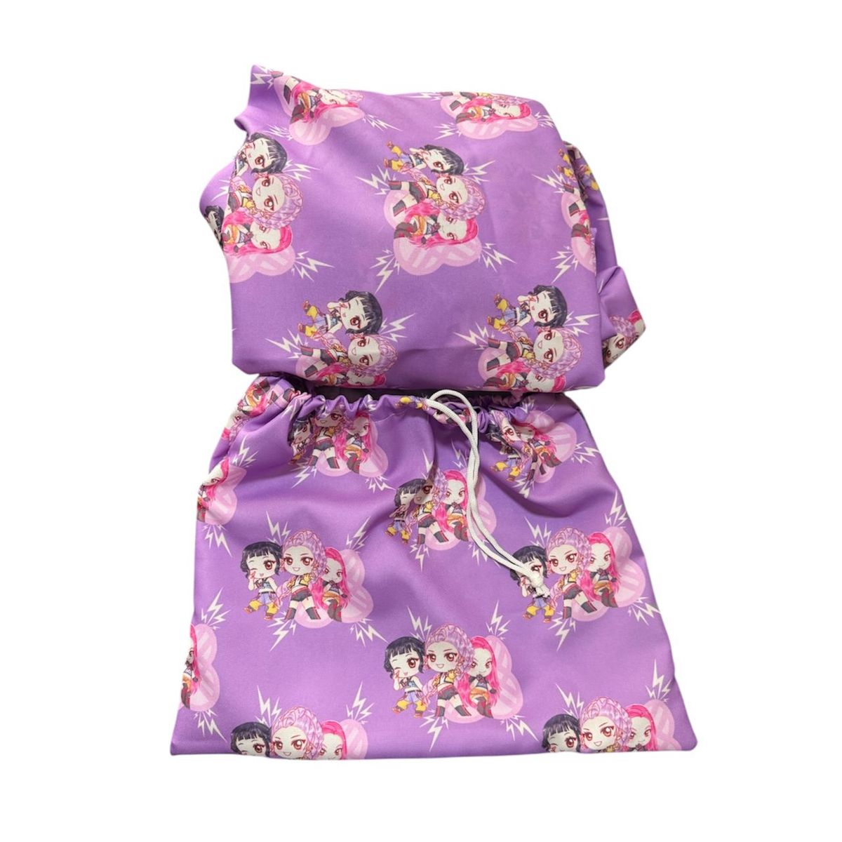 GENERICO - Sábanas Para Jardín Y Sala Cuna 3en 1 - Diseño KPOP