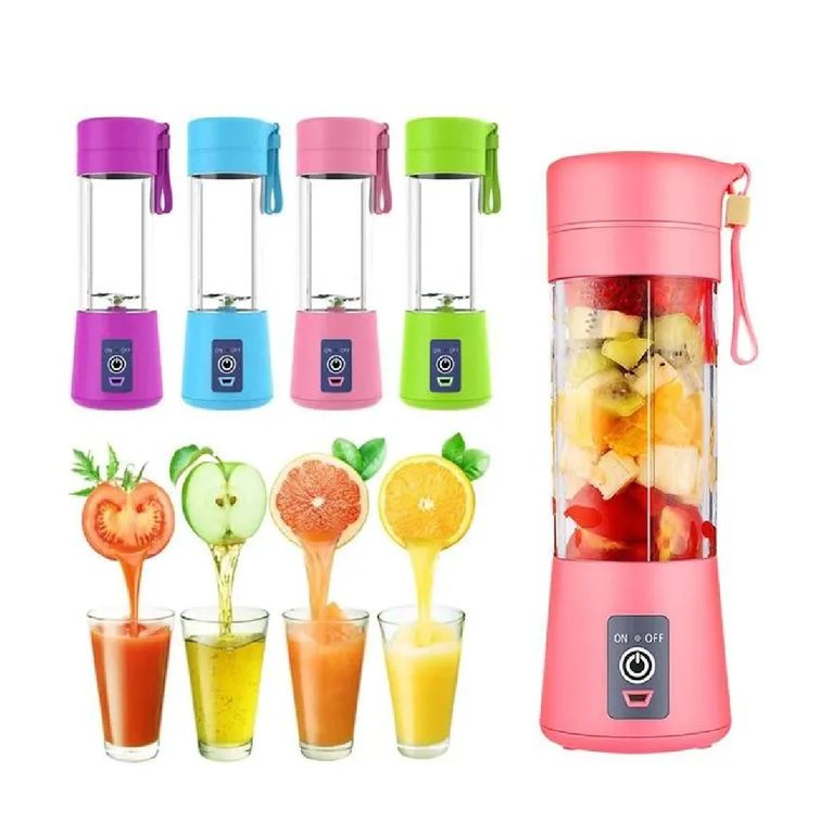 LICUADORA PORTÁTIL USB SOSTENEDOR PLÁSTICO