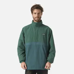 HAKA HONU - Chaqueta Hombre Hijo Del Viento 14 Zip Verde