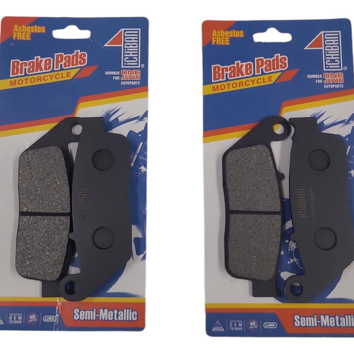GENERICO - Pastillas De Freno Delanteras Moto Triumph Trident 660 Japón