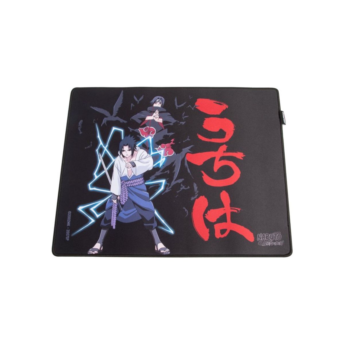 GENERICO - Mouse Pad Gamer Checkpoint M 45x35cm Grosor 3mm Diseño Uchiha Brothers