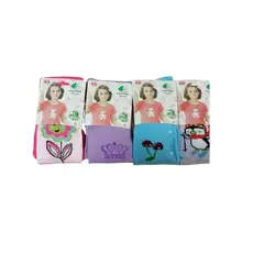GENERICO - Pack 4 pantys para niña talla 2 a 4 años