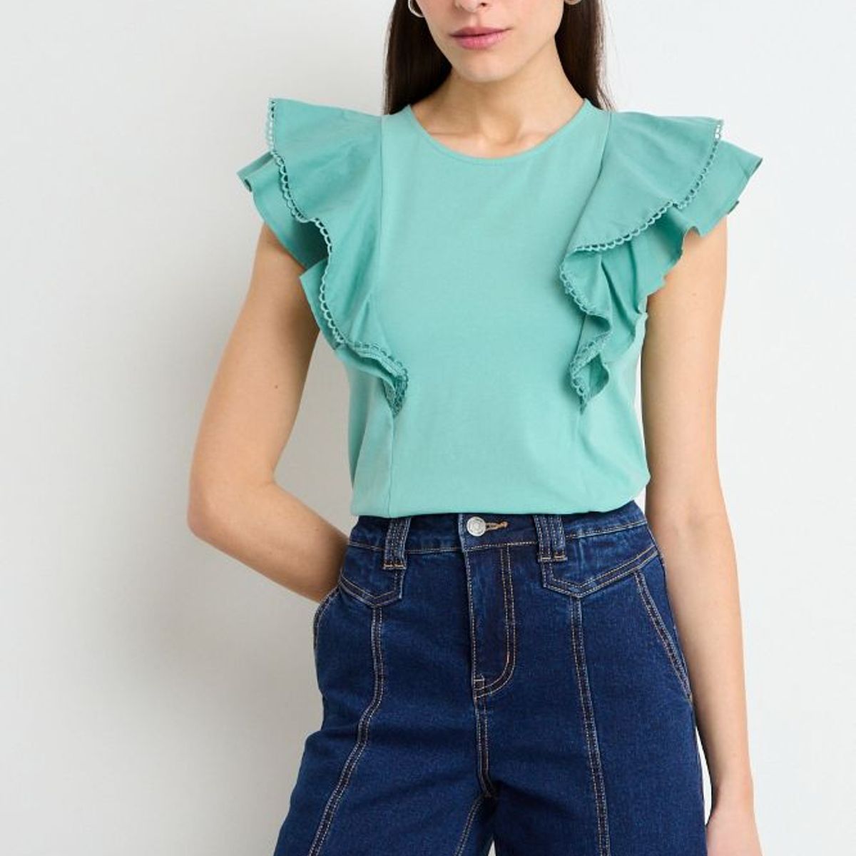 IO - Polera Lisa Mujer  Io