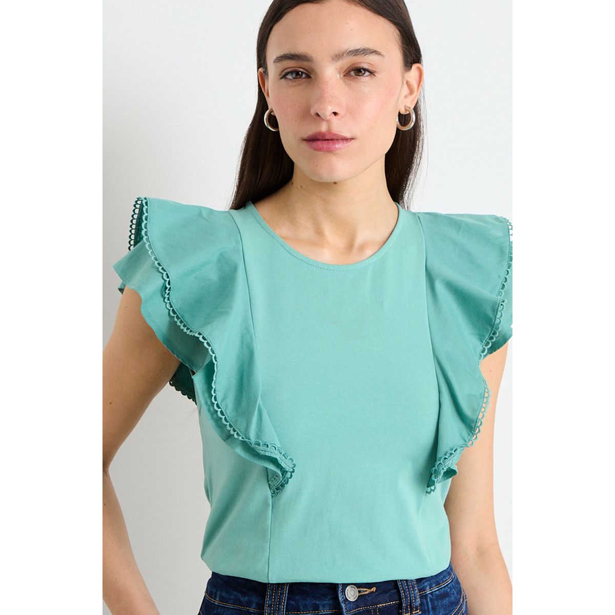 IO - Polera Lisa Mujer  Io