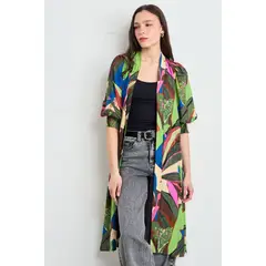 IO - Tapado Fantasia Mujer Verde Oliva