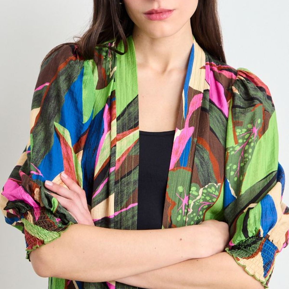 IO - Tapado Fantasia Mujer Verde Oliva Io