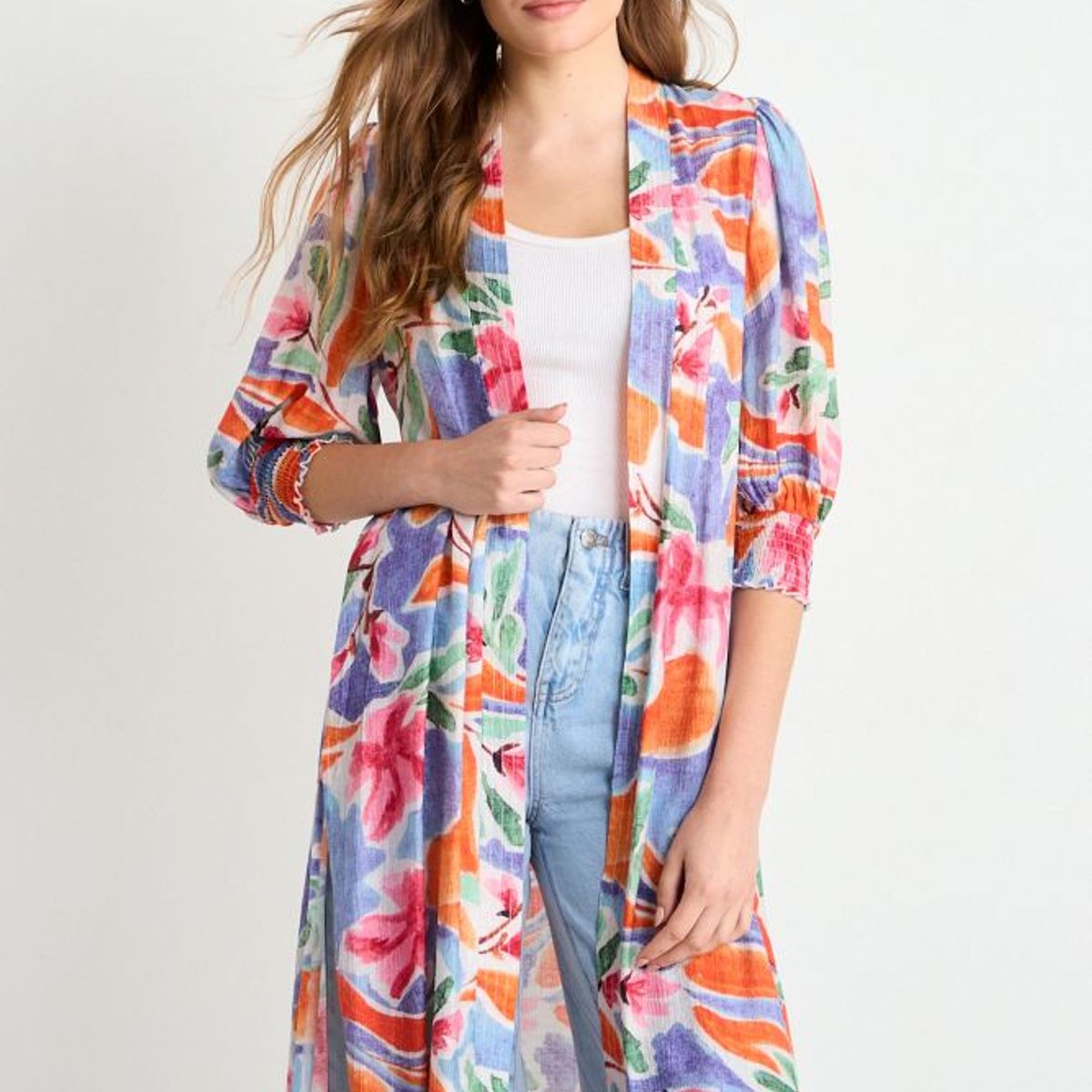 IO - Tapado Estampado Multicolor Mujer Io