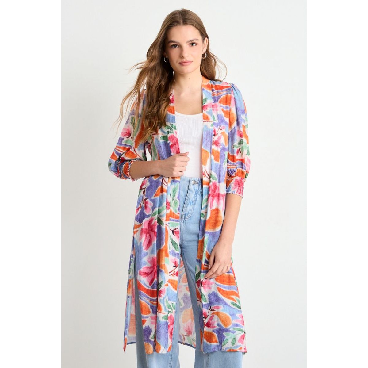 IO - Tapado Estampado Multicolor Mujer Io