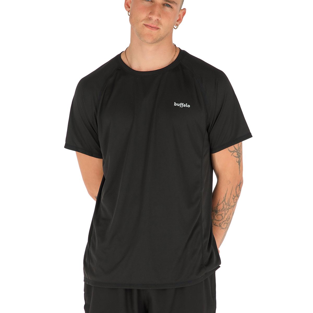 BUFFALO CHILE - Polera Deportiva Cernical Hombre Buffalo