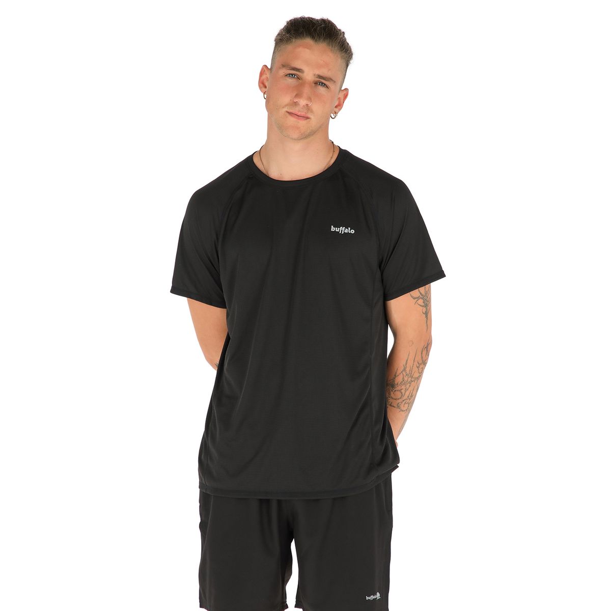 BUFFALO CHILE - Polera Deportiva Cernical Hombre Buffalo
