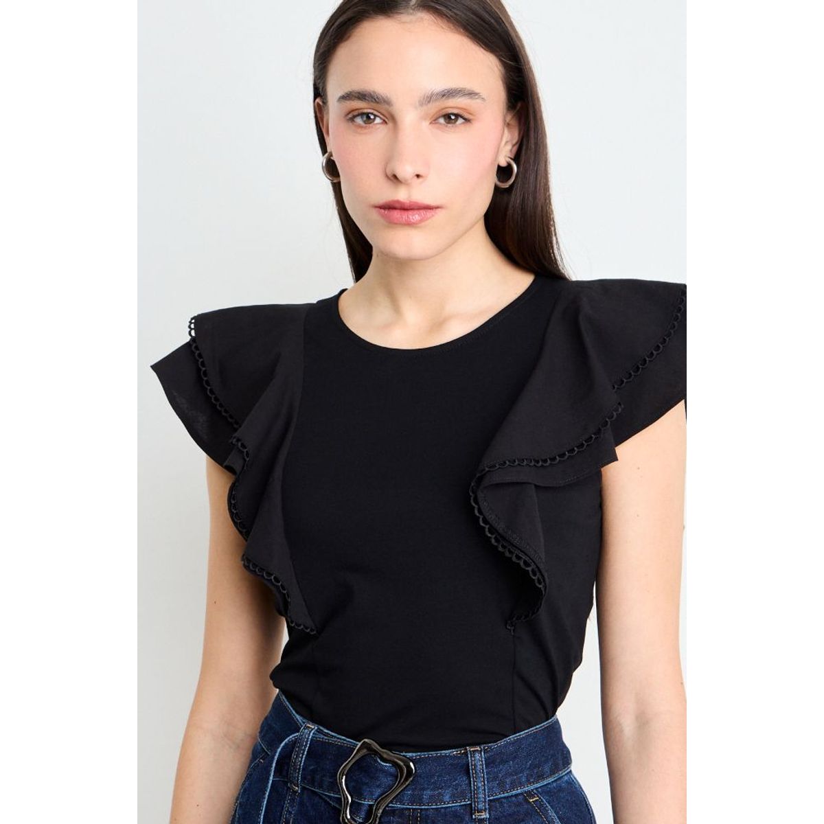 IO - Polera Lisa Mujer  Io