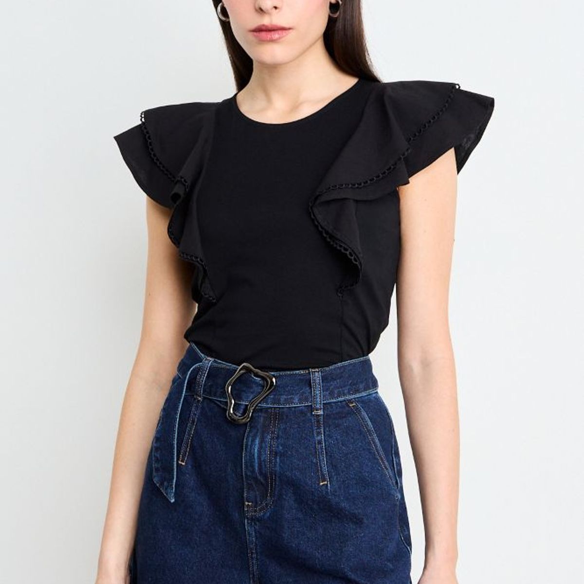 IO - Polera Lisa Mujer  Io