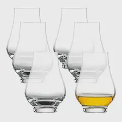 SCHOTT ZWIESEL - Set 6 de Vasos Whisky Nosing Bar 322mL Schott Swiezel