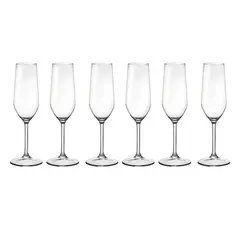 HAUSMANN - Set 6 Copas Flute Montepulciano Valley 195mL