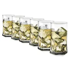 CRISTAR - Set 6 Vasos Vivaldi Tragos Altos 332 Ml