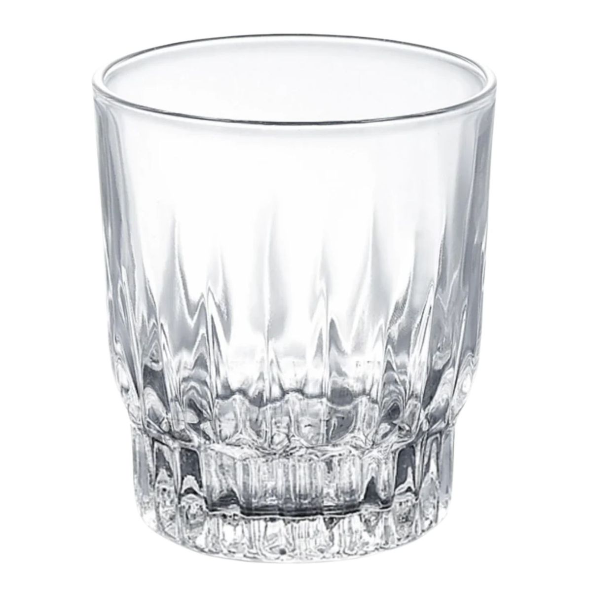 CRISTAR - Set 6 Vasos Trago Bajo Torino Bebidas Jugos Allegra 280mL