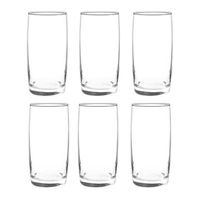 Set 6 Vasos Altos Modelo Monterrey Transparente De 445mL