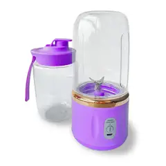 GENERICO - Licuadora Portatil 2 Piezas Botella Deportiva Cocina