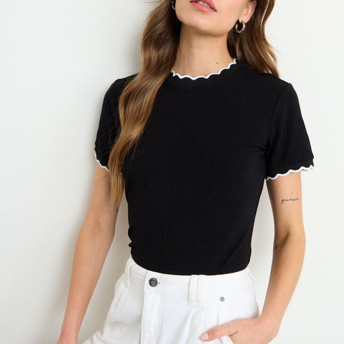 IO - Polera Mujer Negro Io