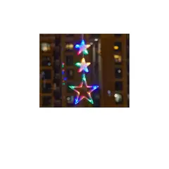 GENERICO - Cascada luces de navidad modelo estrellas