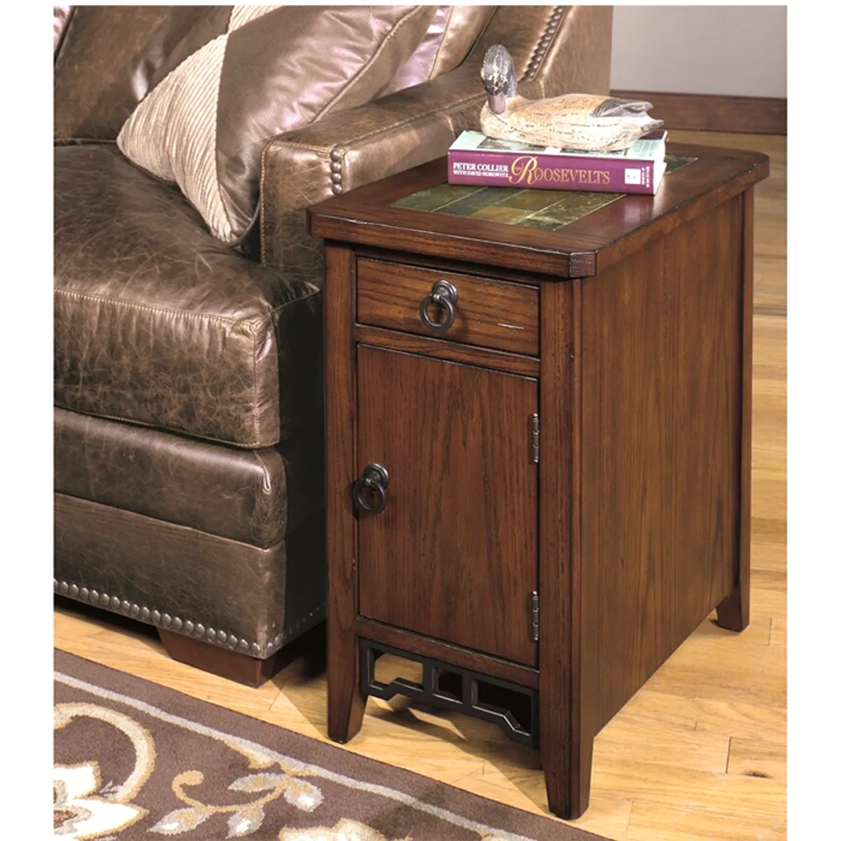 MSA MUEBLES SANTA ANA - Mesa Auxiliar Rustic AOK