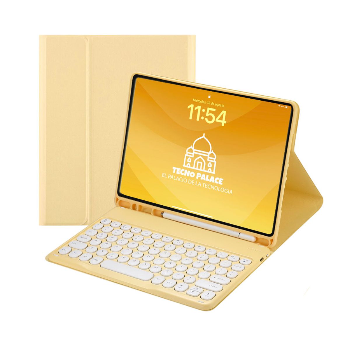 GENERICO - Fundas Con Teclado 2.0 Premium Para iPad Air 11 M2-M3 / Air 4-5- Letra Ñ