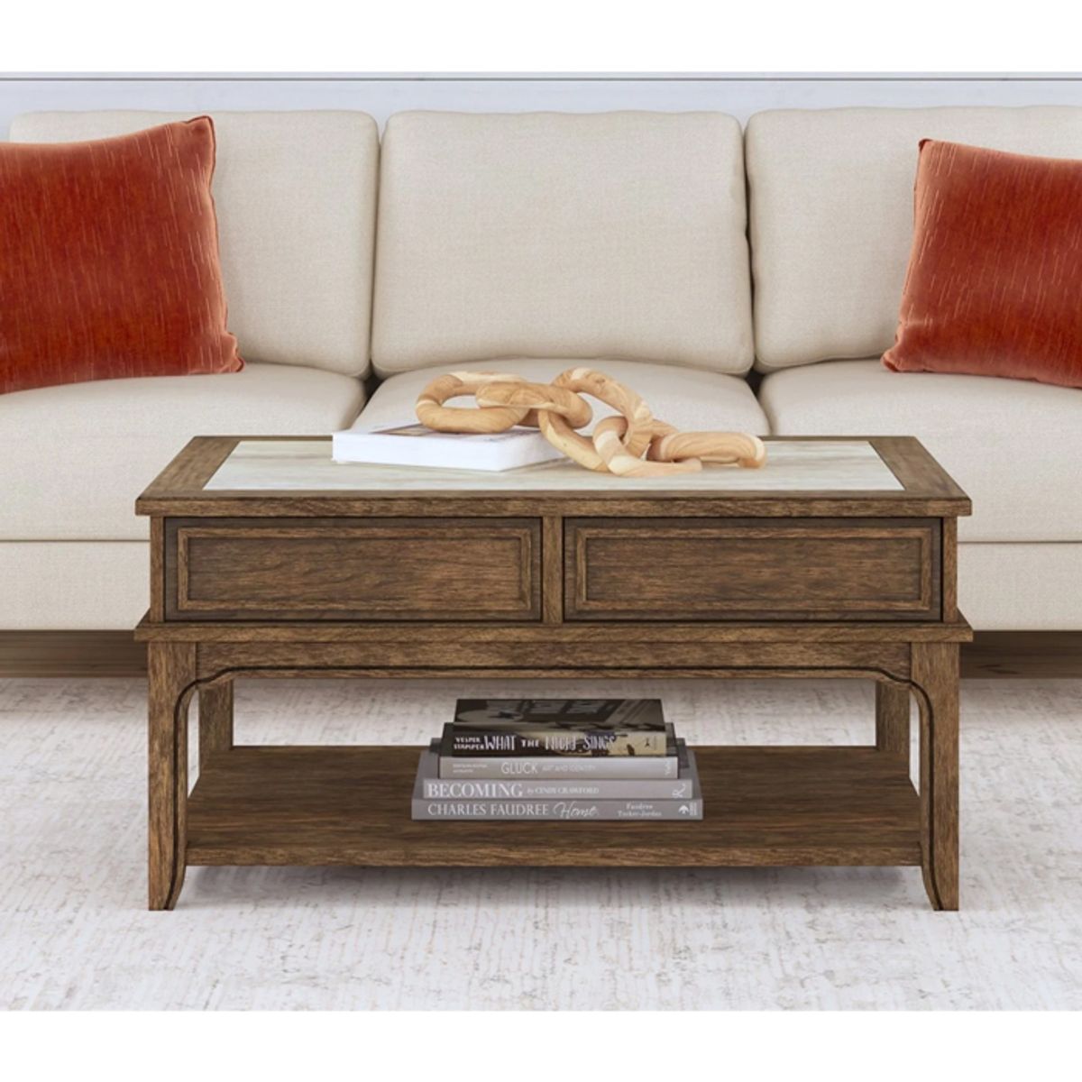 MSA MUEBLES SANTA ANA - Mesa Centro Arlington Sin Cajón Fija