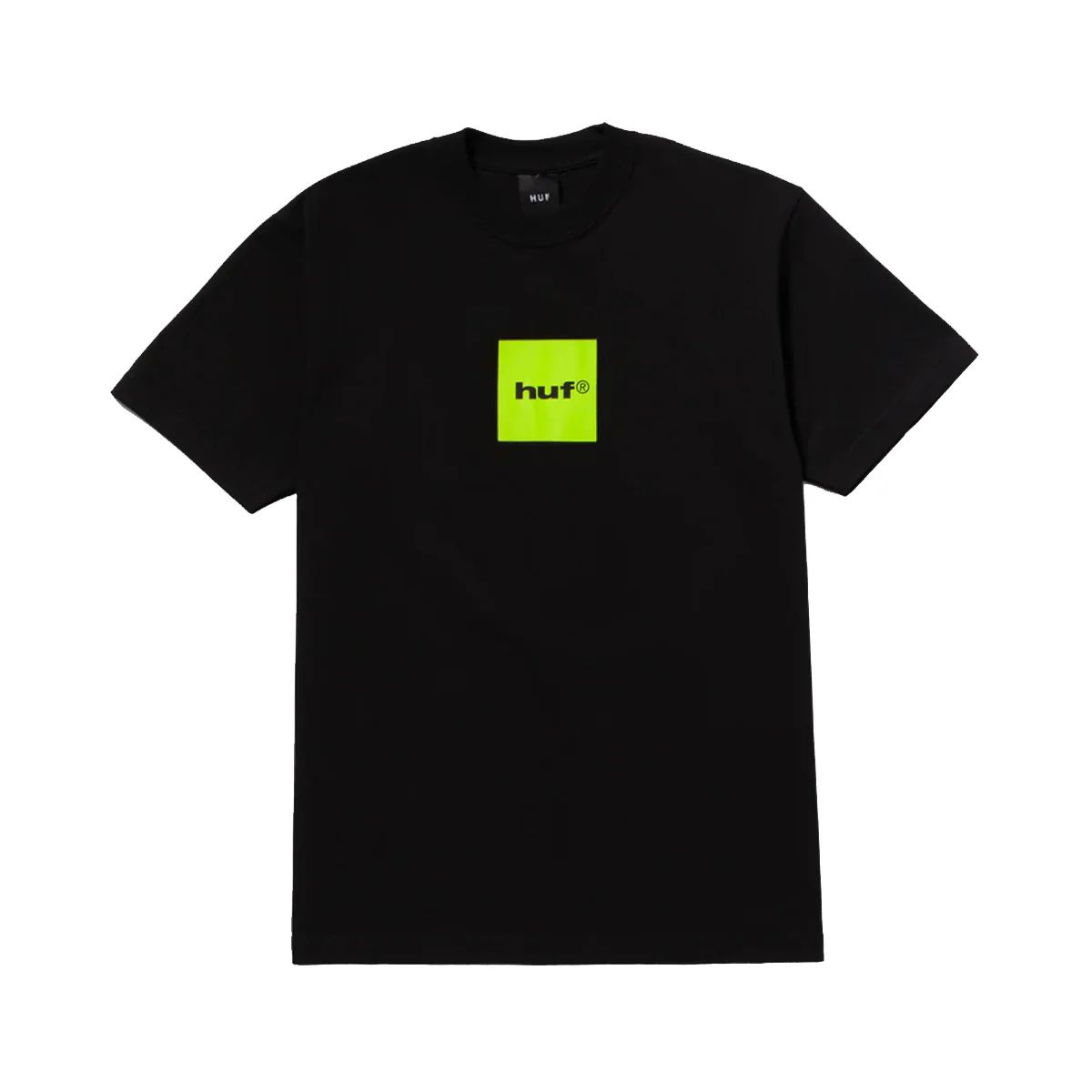 HUF - Polera Negra Hombre 89 BOX LOGO HUF