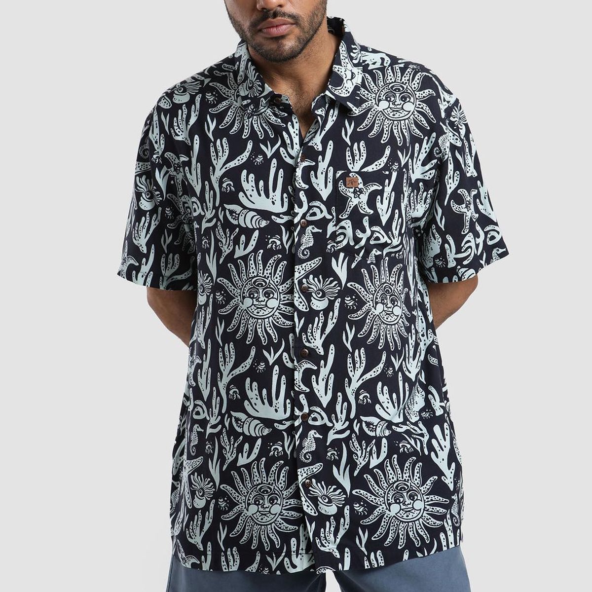 KAYA UNITE - Guayabera Hombre Ocean