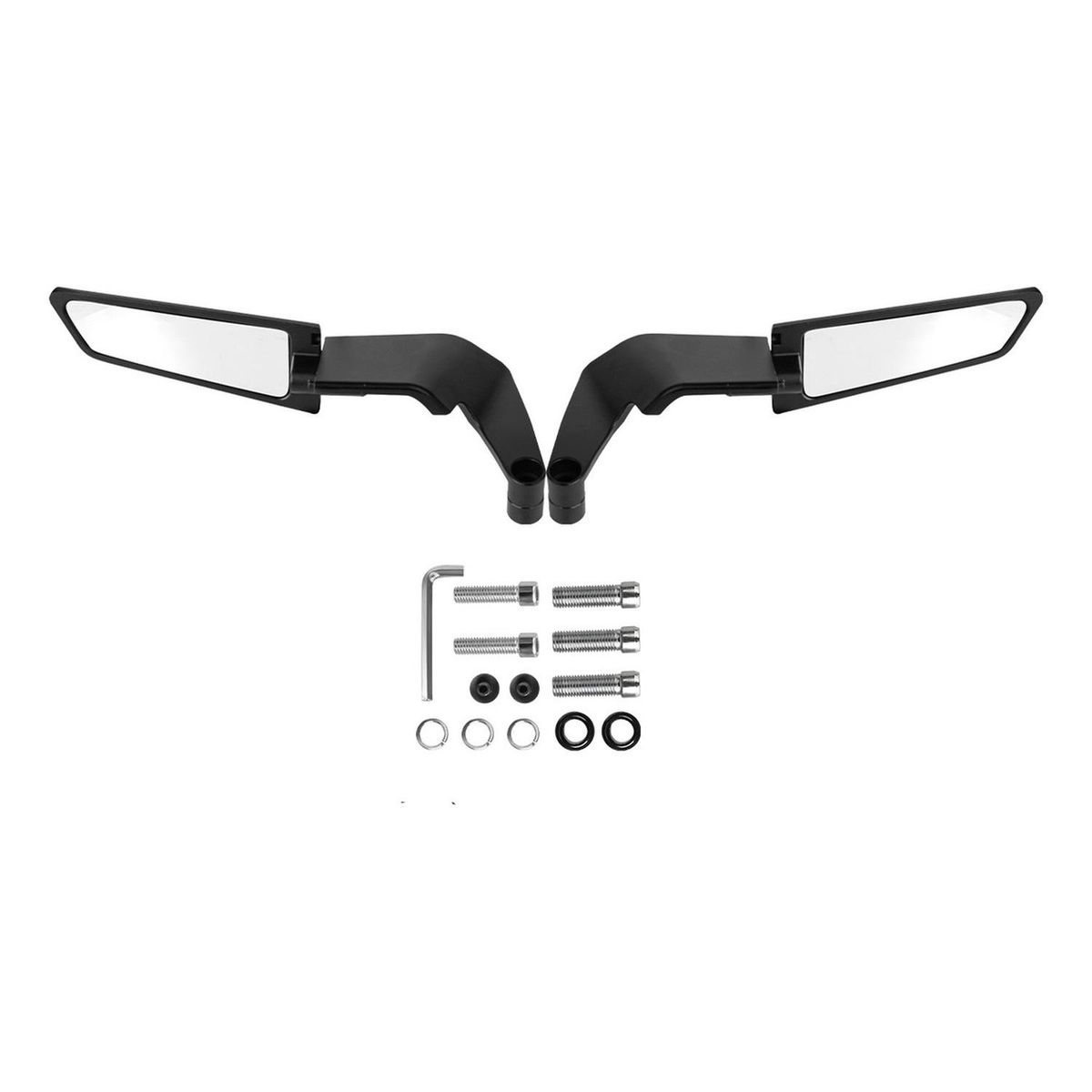 Espejos Para Moto Modelo Aleron Universal Deportivos, marca GENERICO - Foto Principal