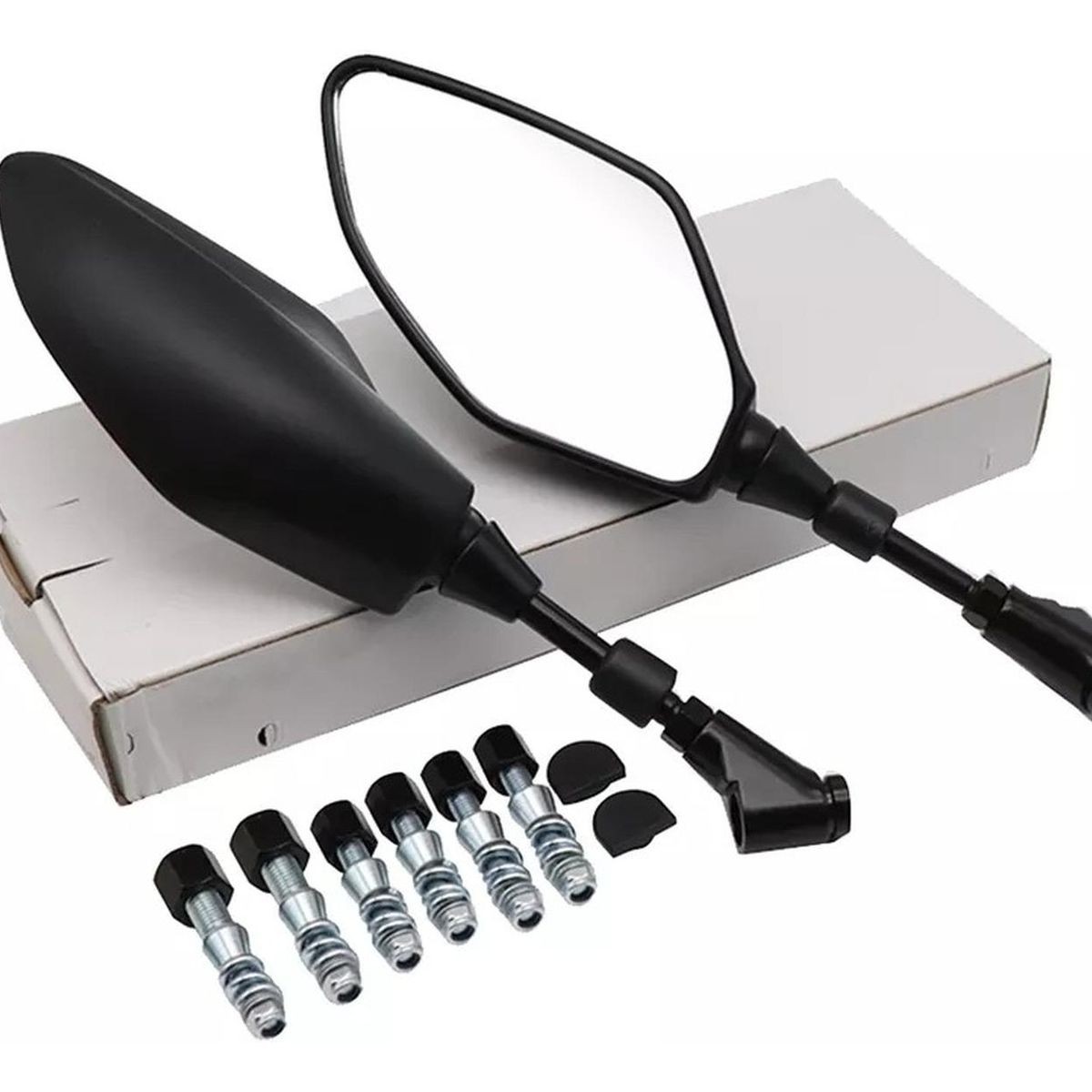 GENERICO - Espejos Yamaha Mt 03  Mt 07  Mt 09  Xj6  Fz6  Fz8