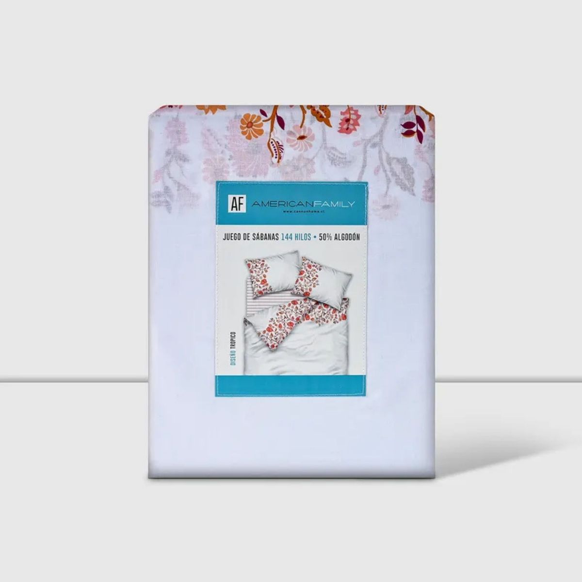 CANNON - Sabanas Cannon  AF 1 Plaza 144 Hilos Tropico Coral