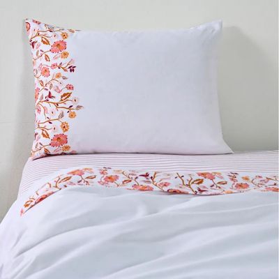 Imagen 2 del producto Sabanas AF 1 Plaza 144 Hilos Tropico Coral