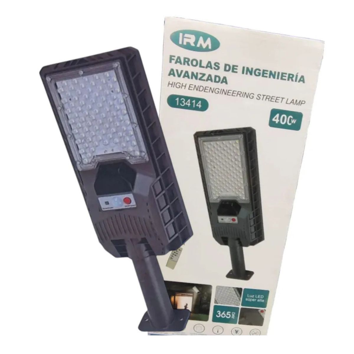 GENERICO - Foco Solar Genérico 400w Led Exteriores