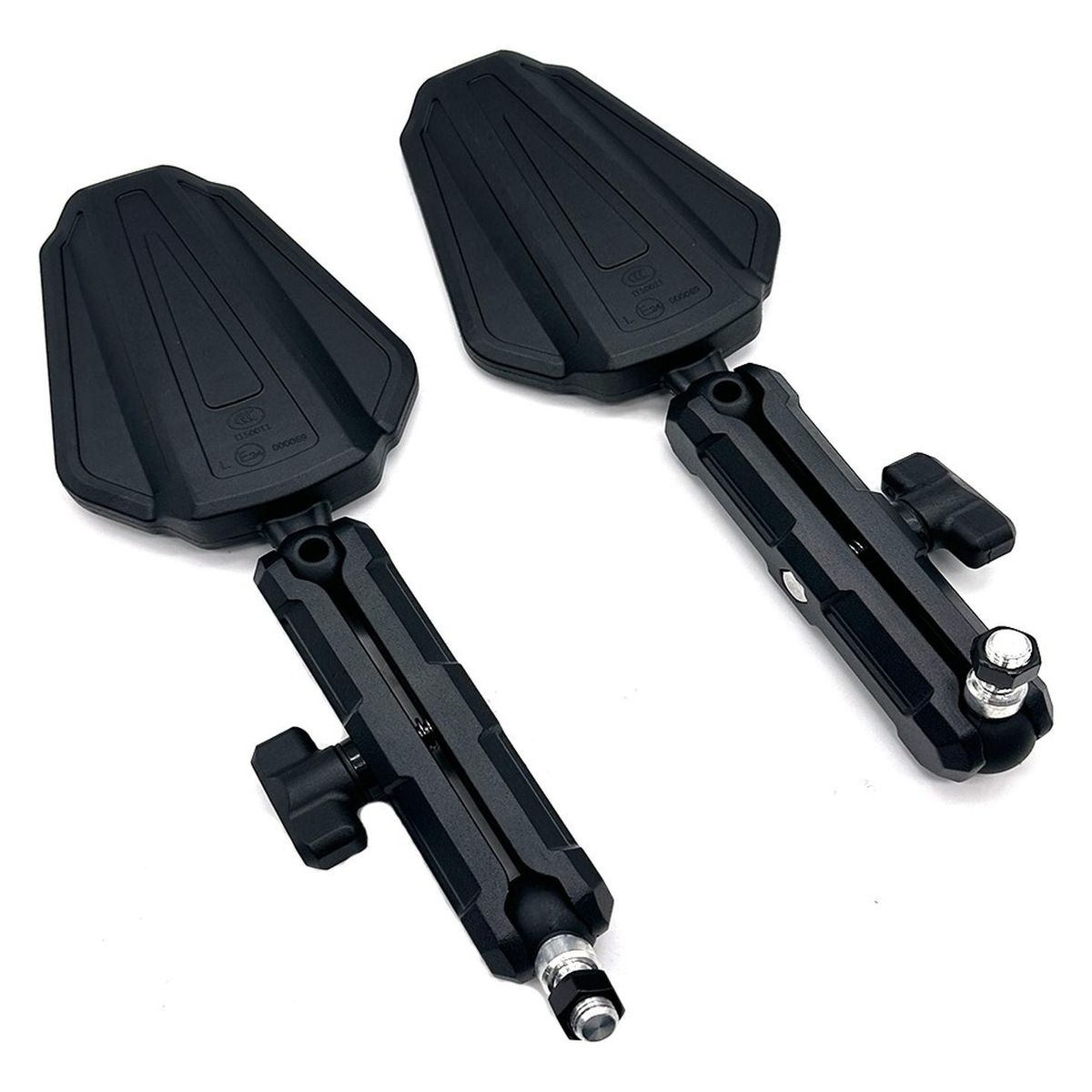 GENERICO - Espejos Para Moto Abatibles Maxitrails Adventure Universal