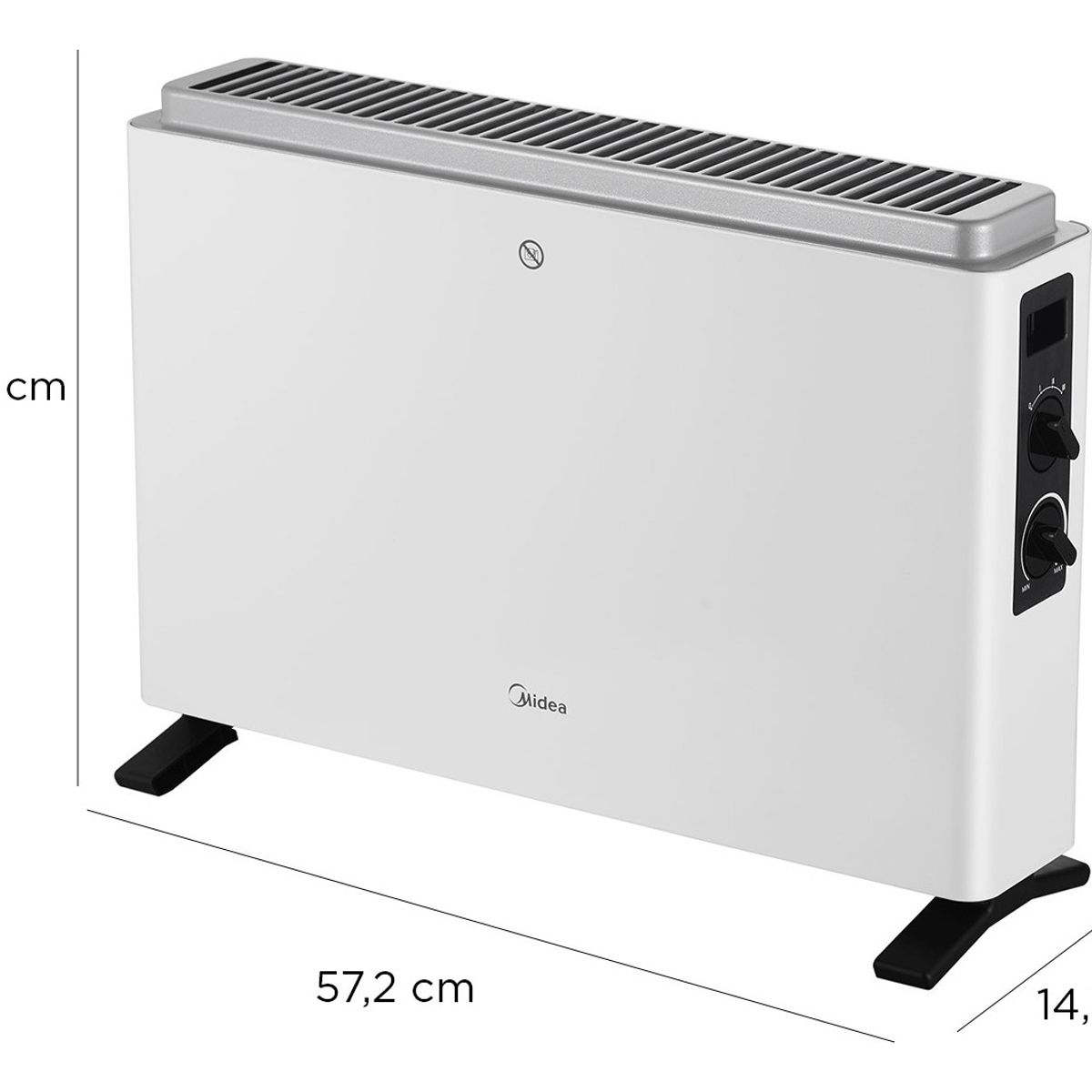 MIDEA - Convector Eléctrico Midea Ndk20-21a