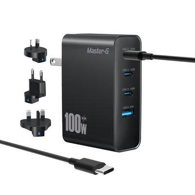 Master G Cargador Universal 100W Cable Usb-C Mgtraveller100