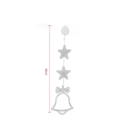GENERICO - Luces cascadaled modelo campana con strella