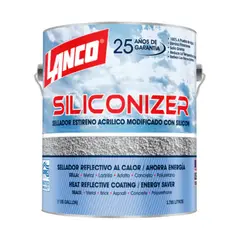 LANCO - Sellador De Techos Siliconizer Blanco 1gl