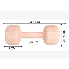 MADOKIN - Par Mancuernas Pvc 3 Kg C/u Total 6kg