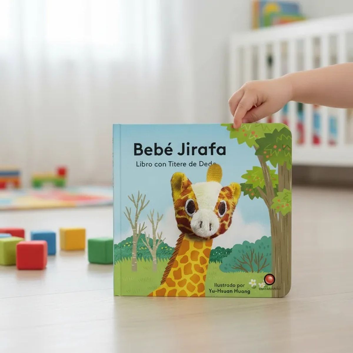 EDITORIAL CONTRAPUNTO - Bebé Jirafa. Libro con títere de dedo