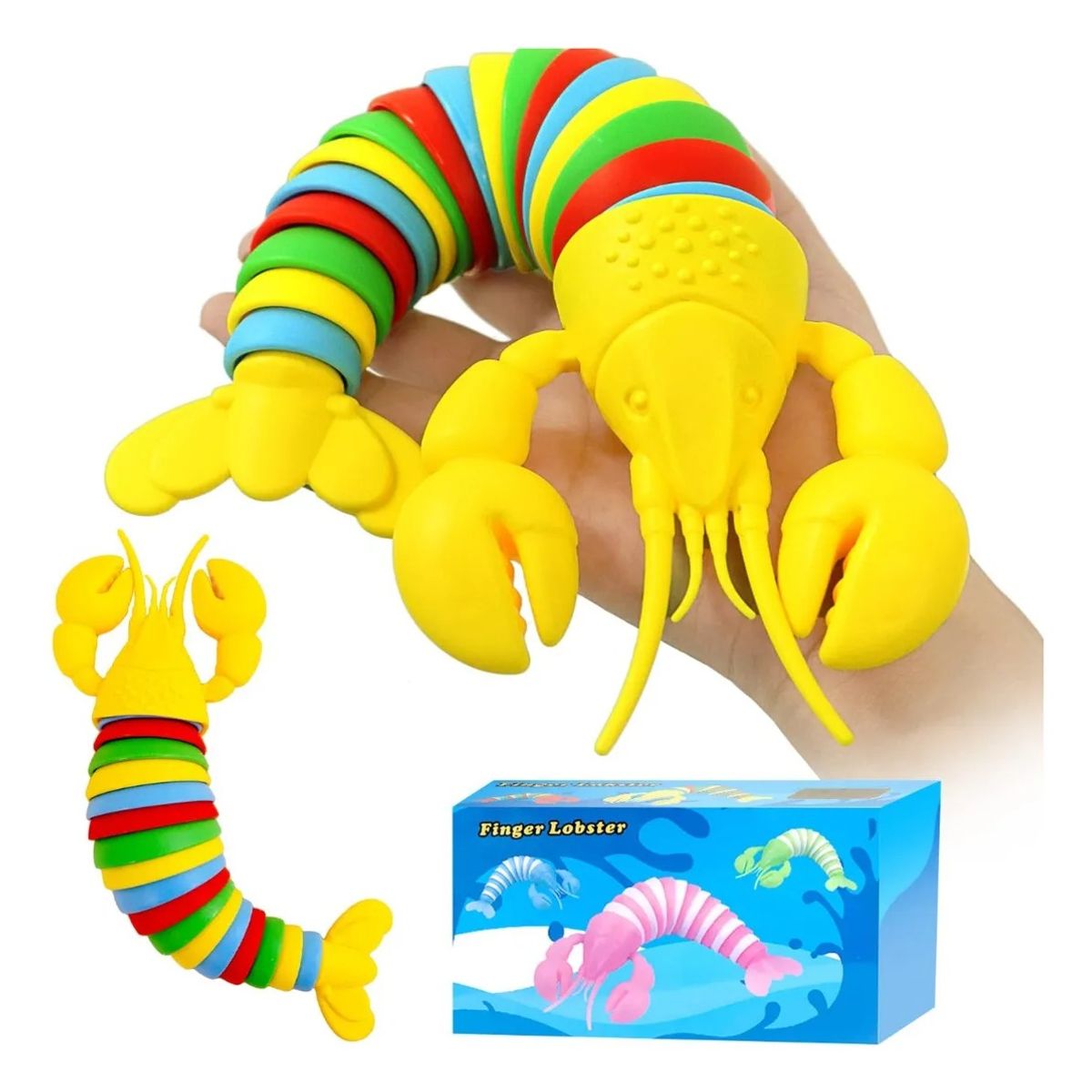 GENERICO - Langosta Flexible Juguete Sensorial Antiestrés