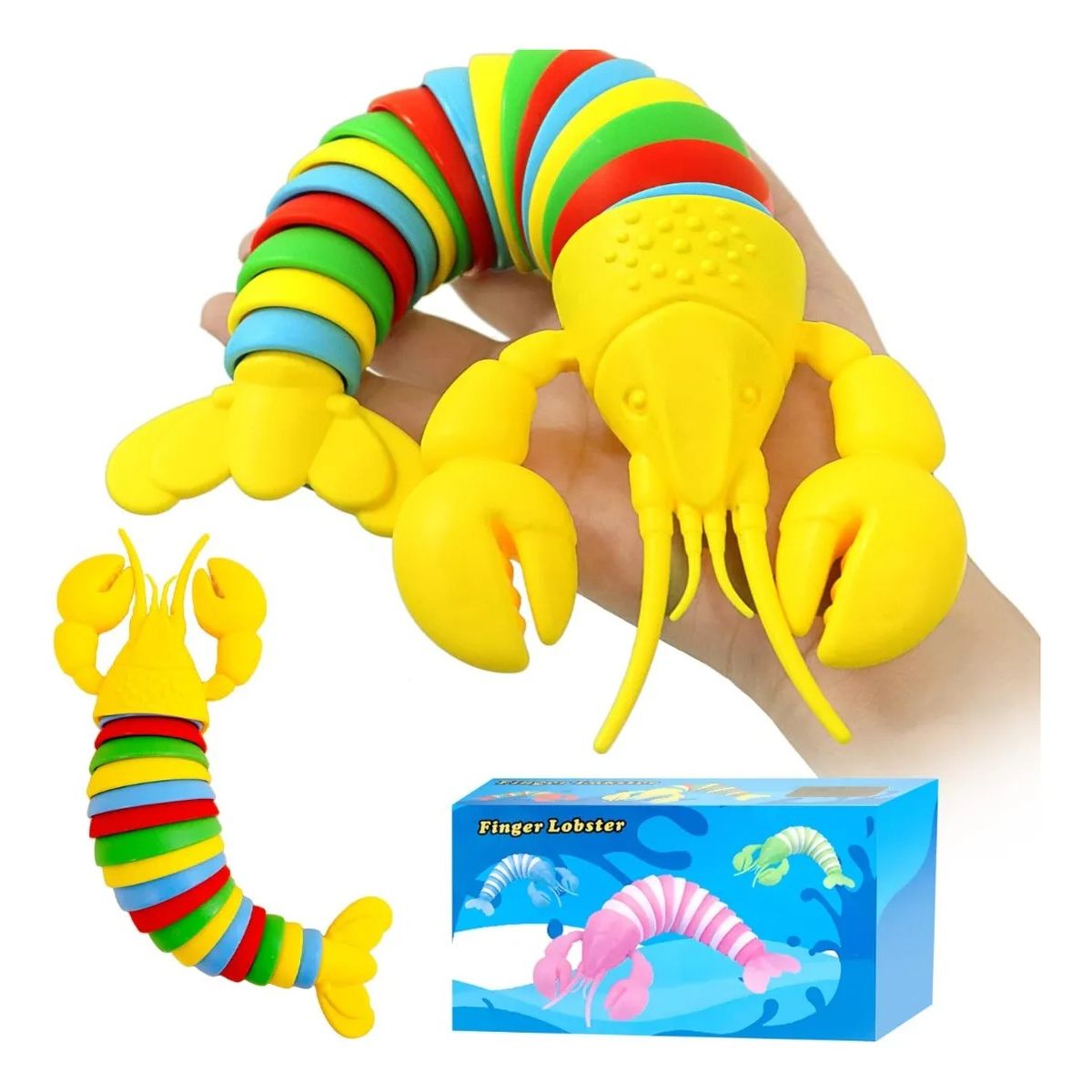 GENERICO - Langosta Flexible Juguete Sensorial Antiestrés