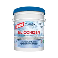 LANCO - Sellador De Techos Siliconizer Negro 4gl