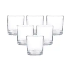 CRISTAR - Display 6 Vasos Bajos Modelo Lexington 311mL Whisky Pisco